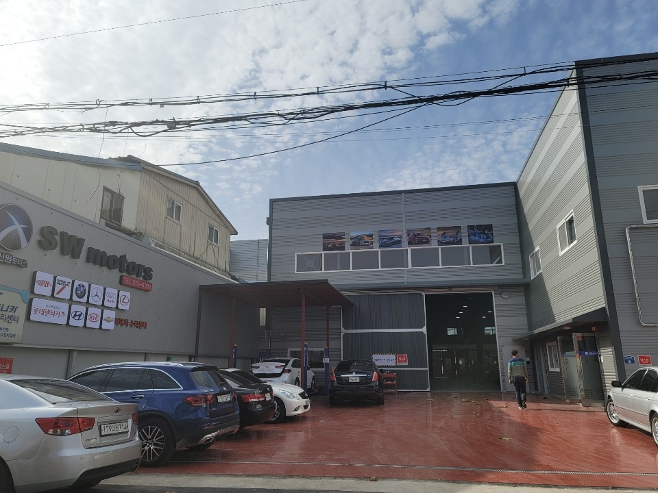 신원모터스 시설 전경